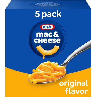 Kraft Three Cheese Mac And Cheese Dinner With Mini-shell Pasta