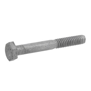 Hillman 100 Piece Fasteners Galvanized 1/4 by 1/4 Inches Hex Bolts, Ideal for Fastening Wood to Wood, Metal to Metal, or Wood to Metal Applications - 1 of 4
