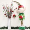 9pc Elf Theme Christmas Ornament Set, Baubles Green and Red| OrnamentallyYou - image 2 of 4