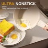 Itopfox 23-Piece Nonstick Cookware Set with Detachable Handles, Oven Safe & Induction Ready, Stackable Ceramic Pots and Pans, Cream White - 3 of 4