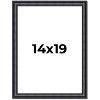 PosterPalooza | Linear Black Picture Frame - UV Acrylic, Foam Board Backing, Hanging Hardware - 2 of 4