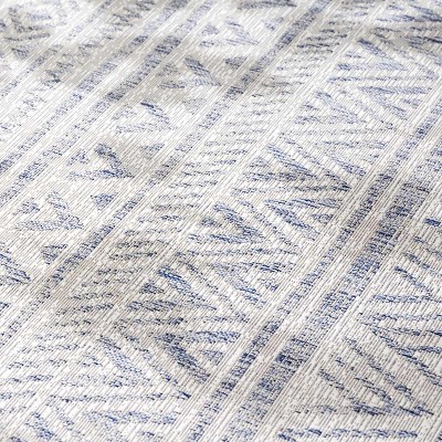 Hauteloom Novato Gray All Over Pattern Performance Rug