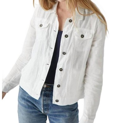 Women's Linen Jean Jacket - Dylan