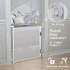 BabyBond Retractable Baby Gate for Stair and Doorway, 33" Tall, Extends up to 71" Wide,Hardware Mounting Kit - image 4 of 4