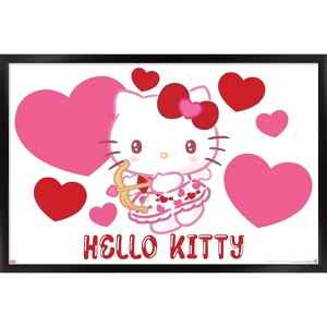 Trends International Hello Kitty: 25 Valentine's Day - Bow Framed Wall Poster Prints - 1 of 4
