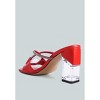Fineapple Rhinestone Embellished Clear Sandals Women - 3 of 4