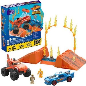 Mega Brands - MEGA Brands - Hot Wheels Smash & Crash - Tiger Shark Chomp Course - 1 of 4