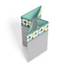 Bacati - Elephants Mint/Yellow/Gray Collapsible Laundry Hamper - 2 of 4
