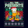 Men's Garfield Ugly Christmas Sweater Print All the Presents T-Shirt - 2 of 4