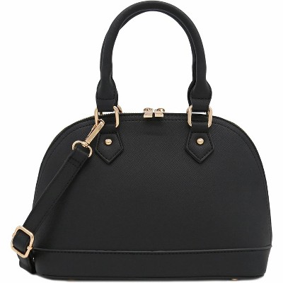 Paaaawaters Classic Dome Satchel Fashionable handbag