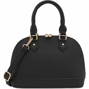 Paaaawaters Classic Dome Satchel Fashionable handbag - 1 of 4