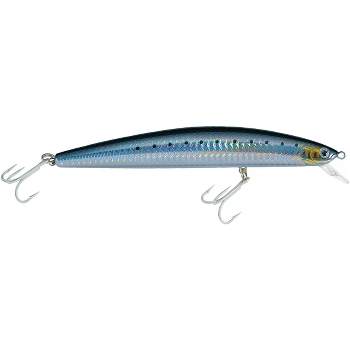 Daiwa Salt Pro Floating Minnow Fishing Lure - Blue Mackerel : Target