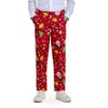 Suitmeister Boys Christmas Suit - Christmas Red Icons Light Up - Red - 4 of 4