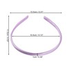 Unique Bargains Women's Classic Elegant Fabric Fine Hairband 5.31"x4.53" 1 Pc - 3 of 4