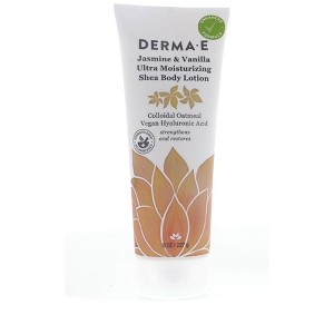 Derma-E Jasmine & Vanilla Hydrating Shea Body Lotion, 8 oz - 1 of 4