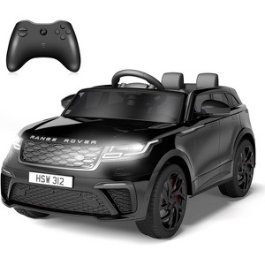 12V 2 Seater Ride on Car, Electric Remote Control Car for Kids with LED Lights, Music Players and Seat Belt, Children's Christmas and Birthday Gifts - 1 of 4
