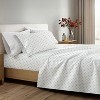 Christmas Holiday Soft Comfy 4 Piece Bed Sheet Set, Winter Prints - Becky Cameron - 2 of 4