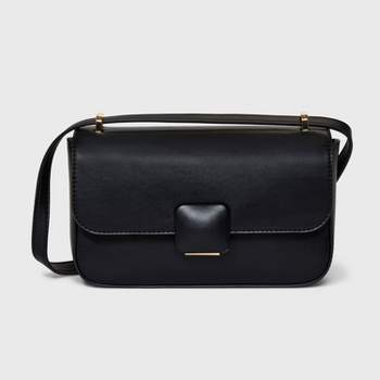Black Structured Handbag : Target