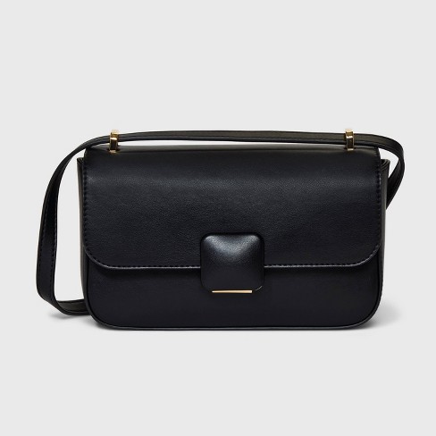 Elongated Refined Crossbody Bag - A New Day™ Black : Target