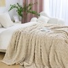 Aoibox Fleece Throw Blanket - Cozy Soft Lightweight Fuzzy Blanket for Women, Warm Gift for Birthday Christmas Halloween - 3 of 4