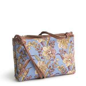 Vera Bradley Women's Oxford Canvas Foxbury Crossbody Bag - 1 of 3