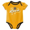 NHL Boston Bruins Infant Girls' 3pk Bodysuit - 3 of 4