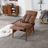 NicBex Modern Accent Chair Armchair Lounge Chair with Wood Frame Comfy Chair for Living Room, Bedroom, Office - 2 of 4