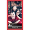 PosterPalooza | Panoramic Classic Modern Red Picture Frame - UV Acrylic, Foam Board Backing, Hanging Hardware - 2 of 4