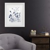 Trademark Fine Art - Wild Apple Portfolio Botanical Beauty Chalk IX White Matted Framed Art - 2 of 4