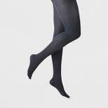 Women's 50D Opaque Control Top Tights - A New Day™ Navy