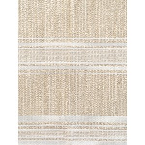 Beach Club Stripe Indoor Outdoor Pillow - Sandy Beige - 1 of 1