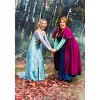 HalloweenCostumes.com Frozen Elsa Costume | Officially Licensed Disney Premium Womens Outfit Long Sleeve Top,  Cape and Corset - 3 of 4