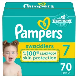 186 Count ONE MONTH SUPPLY Pampers Swaddlers Disposable Baby Diapers Diapers Size 2 