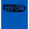 "You Can" Gym Culture Adult Crew Neck Short Sleeve Tee - 2 of 2