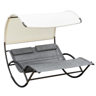 Sun Lounger Chair Cushions, Sunlight Patio Cushions Chaise Outdoor Mattress  Recliner Quilted Thick Padded Seat Cushion Reclining Chair Rocking