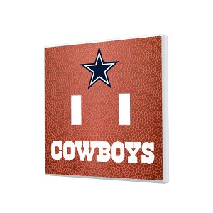 NFL NFC Teams Football Hidden-Screw Light Switch Plate for Double Toggle - 1 of 4