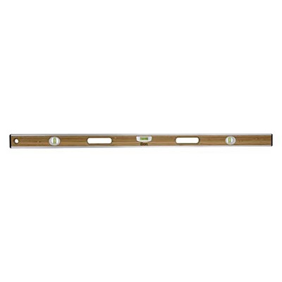Bon Tool 34-217 Bamboo Wood Level -48-inch Aluminuminum Bound