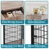 Dog Crate Furniture for Small Dog, Wooden Dog House Indoor, Decorative Dog Kennel with Drawer, Indoor Pet Crate End Table - 3 of 4