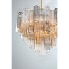 Crystorama Lighting Addis 12 - Light Chandelier in  Aged Brass - 3 of 4