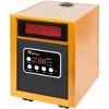 DR. INFRARED HEATER DR-968H Electric Portable Space Heater with Humidifier, 1500W, Cherry - 3 of 4