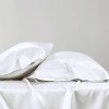 2 Pcs Elegant Wrinkle Free Pillowcases, All Season Smooth Home Textile for Lux Bedroom Decor - 2 of 4