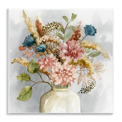 Stupell Industries Wildflower Watercolor Bouquet, 12" x 12"