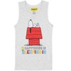 Peanuts Girls' Snoopy Happiness Is Sleeping In Pajama Set Tank Top Shorts Grey - 2 of 4