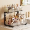 SEVOBAL 2 Pack Under Sink Organizer Pull Out Cabinet Organizer Acrylic Under Sink Storage Shelf for Kitchen Bathroom Cabinet, Black, 15.6"*10.61"*5.1" - 4 of 4