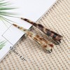 Unique Bargains Women's Metal Long Duckbill Hair Clips Coffee Light Coffee 5.31"x0.83"x1.18" 2 Pcs - 4 of 4