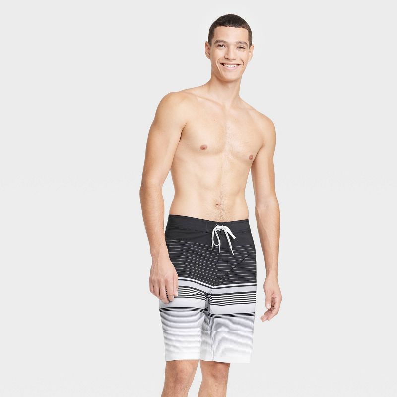 Men's Striped Board Shorts - Goodfellow & Co™, 4 of 5
