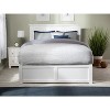 Platform Bed - Storage Bed with Flat Panel Footboard & USB Charger - 4 of 4