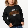 The Juniper Shop In My Football Era - Maroon Toddler Graphic Sweatshirt - 2 of 3