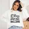 Simply Sage Market Women's Graphic Sweatshirt Busy Raising Ballers Baseball - 2 of 3