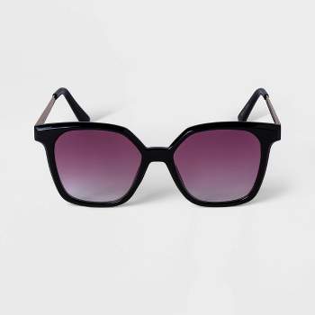Women's Plastic and Metal Square Sunglasses - A New Day™